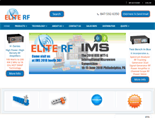 Tablet Screenshot of eliterfllc.com